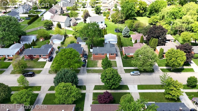 2809 Sparta Dr, Troy, MI 48083 - aerial perspective of suburban area