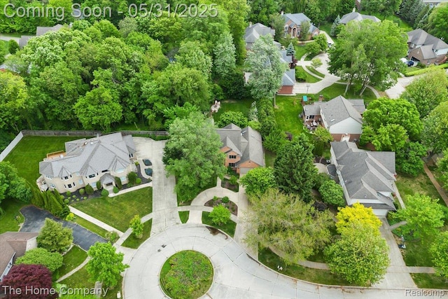 5182 Shady Creek Dr, Troy, MI 48085 - aerial view of residential area