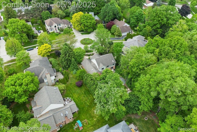 5182 Shady Creek Dr, Troy, MI 48085 - aerial perspective of suburban area