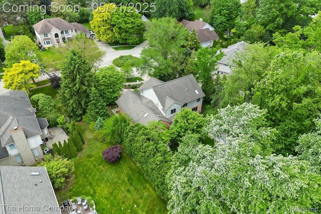 5182 Shady Creek Dr, Troy, MI 48085 - aerial perspective of suburban area