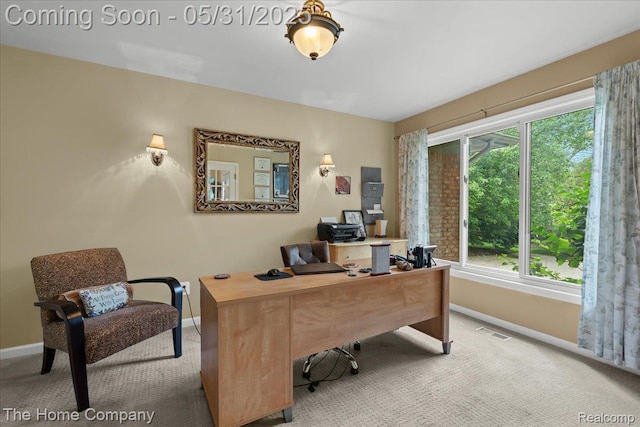 5182 Shady Creek Dr, Troy, MI 48085 - office space featuring baseboards and carpet flooring