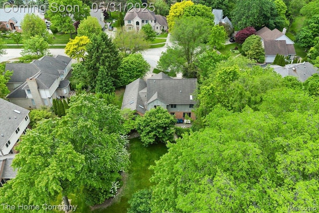 5182 Shady Creek Dr, Troy, MI 48085 - aerial view of residential area