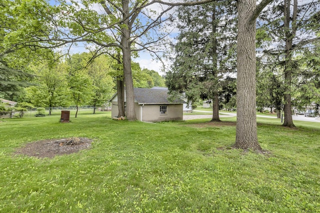 547 Pershing Ave, Jackson, MI 49203 - view of yard