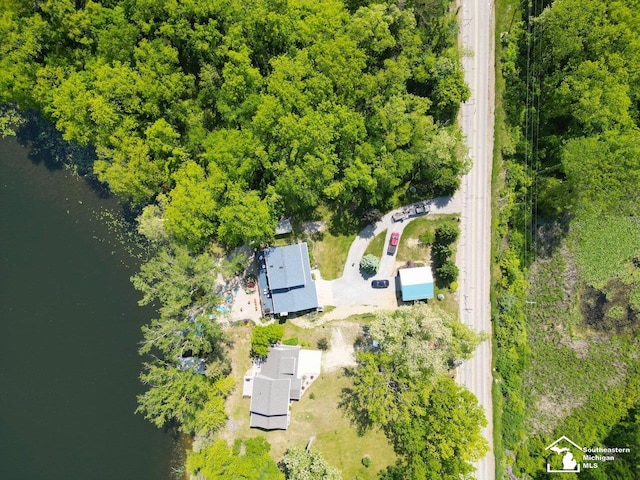 11963 Egan Hwy, Brooklyn, MI 49230 - drone / aerial view of a nearby body of water