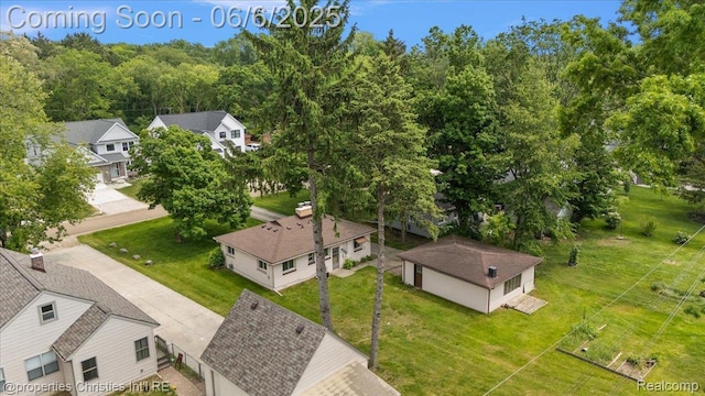 15501 Portis St, Northville, MI 48170 - aerial view of residential area