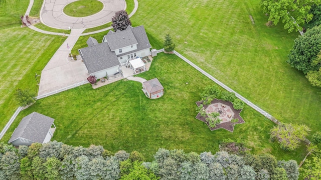 424 Gale Ct, Ithaca, MI 48847 - bird's eye view