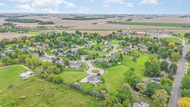 424 Gale Ct, Ithaca, MI 48847 - aerial view of property and surrounding area