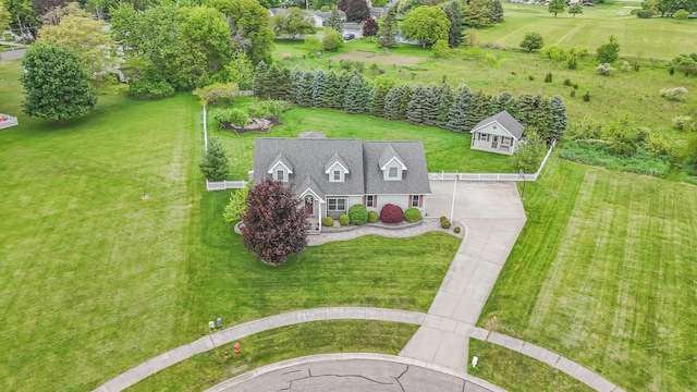 424 Gale Ct, Ithaca, MI 48847 - view from above of property