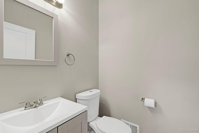 534 E Brickley Ave, Hazel Park, MI 48030 - bathroom with toilet and vanity