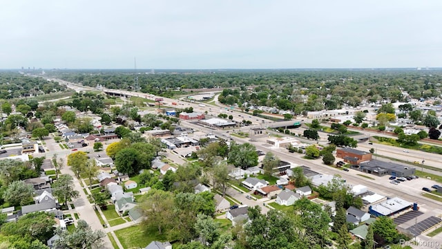 534 E Brickley Ave, Hazel Park, MI 48030 - aerial perspective of suburban area