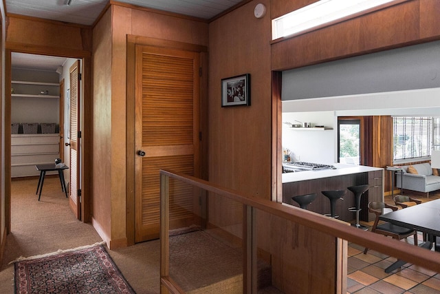 35 Fultonwood Dr SE, Grand Rapids, MI 49503 - hall featuring carpet floors