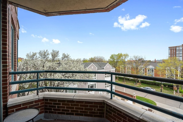 3320 Spinnaker Ln Unit 4A, Detroit, MI 48207 - view of balcony