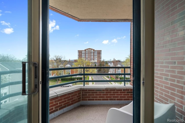 3320 Spinnaker Ln Unit 4A, Detroit, MI 48207 - view of balcony