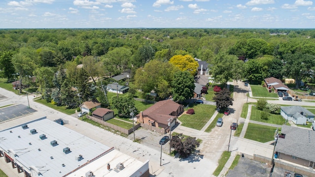 3244 Dearborn St, Wayne, MI 48184 - aerial view of residential area featuring a forest