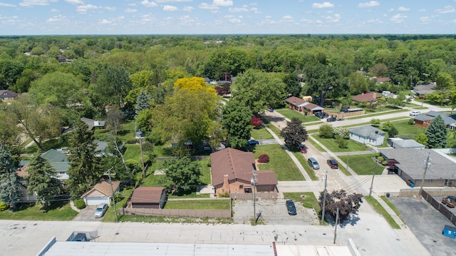 3244 Dearborn St, Wayne, MI 48184 - aerial view of residential area featuring a heavily wooded area