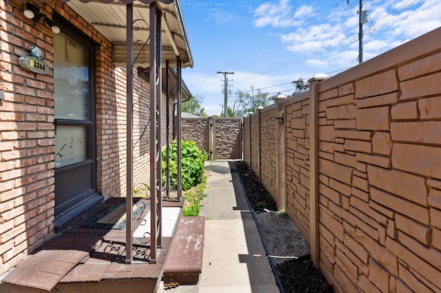 3244 Dearborn St, Wayne, MI 48184 - view of side of home featuring a fenced backyard and brick siding