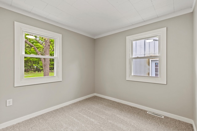 17465 Rapids Dr, Hersey, MI 49639 - carpeted empty room with baseboards