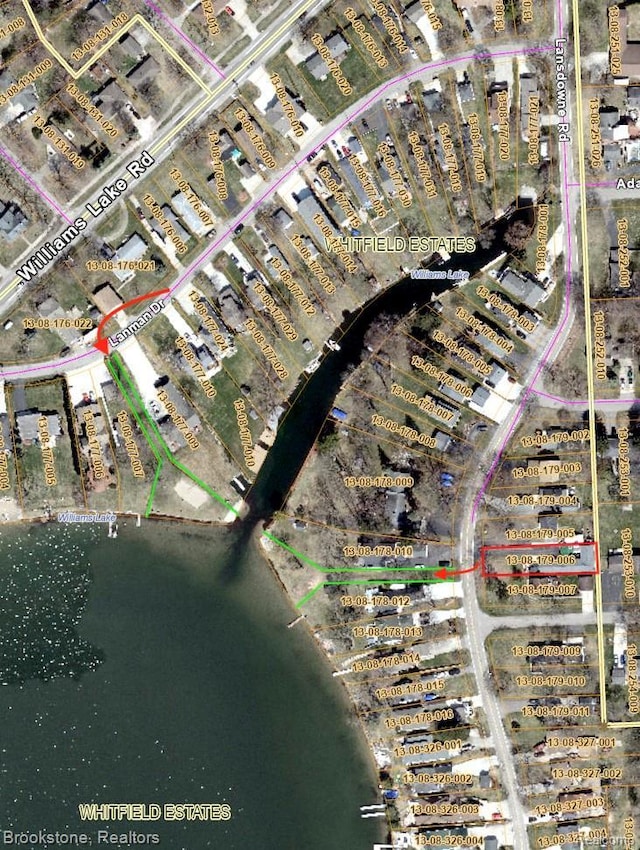 3012 Lansdowne Rd, Waterford, MI 48329 - map of property location