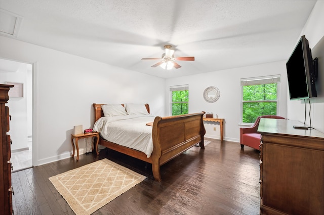 4085 Ravina Ter, Saint Joseph, MI 49085 - bedroom with wood finished floors, baseboards, and ceiling fan