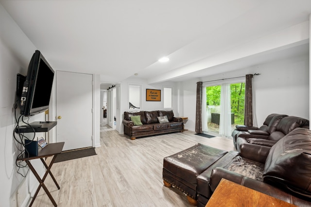 4085 Ravina Ter, Saint Joseph, MI 49085 - living room featuring wood finished floors and baseboards