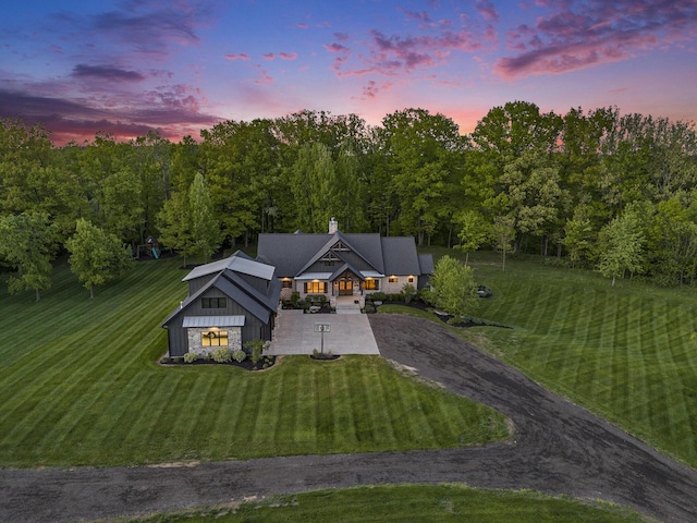 4035 136th Ave, Hamilton, MI 49419 - aerial view of property and surrounding area