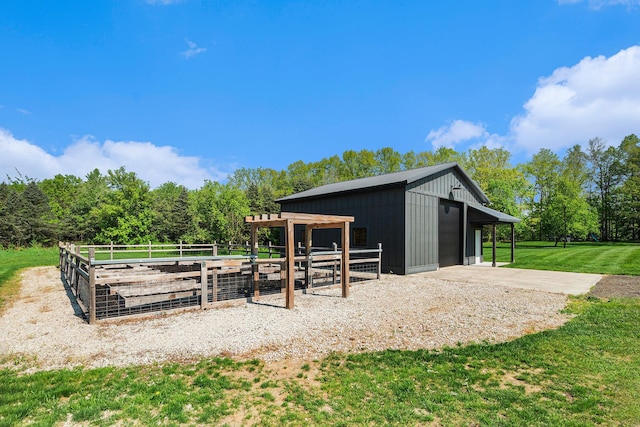 4035 136th Ave, Hamilton, MI 49419 - view of horse barn
