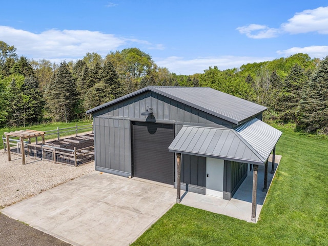 4035 136th Ave, Hamilton, MI 49419 - horse barn with a view of trees