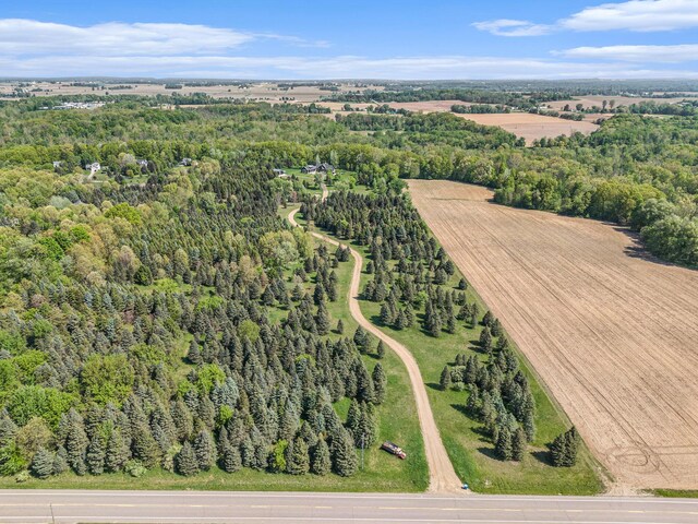 4035 136th Ave, Hamilton, MI 49419 - drone / aerial view of a forest