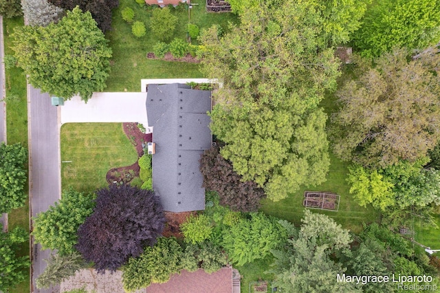 1220 Minglewood Way, Ann Arbor, MI 48103 - aerial view