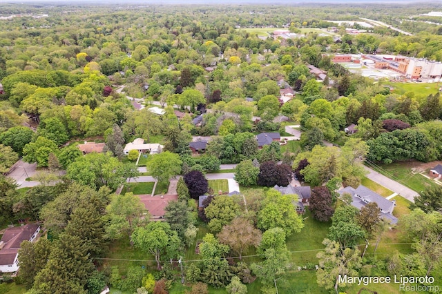 1220 Minglewood Way, Ann Arbor, MI 48103 - bird's eye view