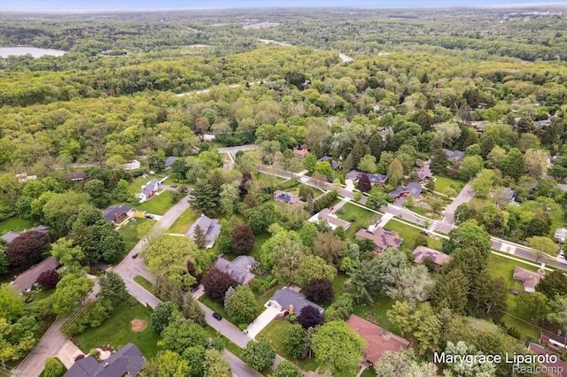 1220 Minglewood Way, Ann Arbor, MI 48103 - aerial view of property's location featuring a forest