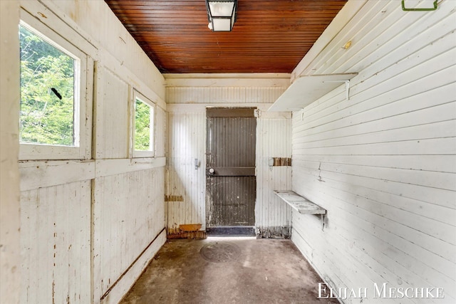 621 Olympia St SW, Grand Rapids, MI 49503 - interior space featuring wood walls
