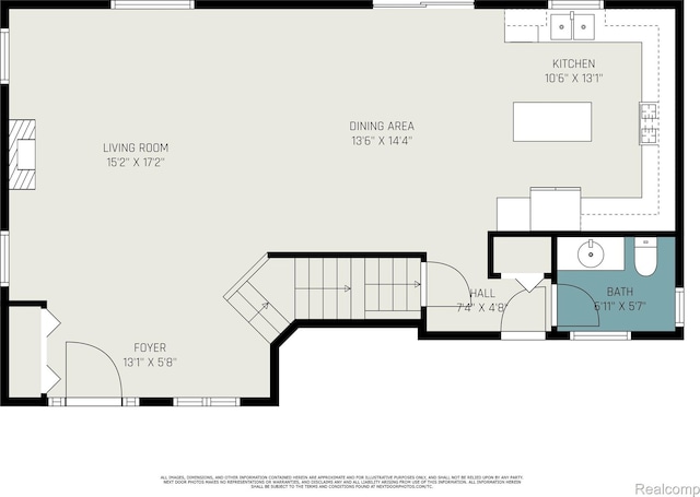 4686 Downing Dr, Pinckney, MI 48169 - floor plan / room layout