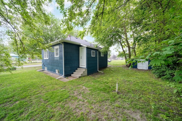 130 N Horton St, Jackson, MI 49202 - view of outdoor structure with entry steps