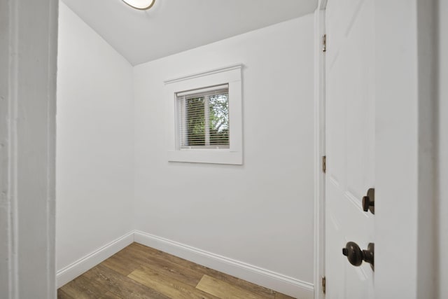 130 N Horton St, Jackson, MI 49202 - spare room with wood finished floors and baseboards