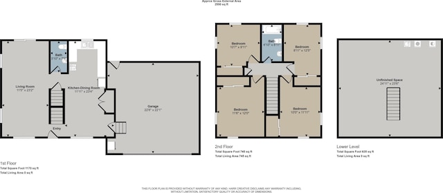 1328 S Montgomery St, Hastings, MI 49058 - property floor plan