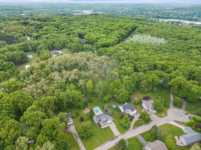 13860 Rolling Creek Dr, Lowell, MI 49331 - aerial view of property and surrounding area featuring a forest