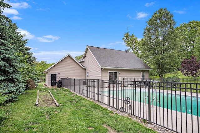 13860 Rolling Creek Dr, Lowell, MI 49331 - view of swimming pool featuring a patio area