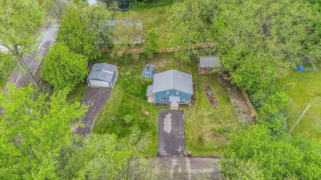 418 W Fargo St, Ionia, MI 48846 - drone / aerial view