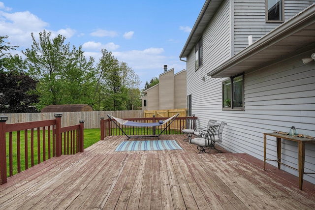3360 Brook Trl SE, Grand Rapids, MI 49508 - view of wooden terrace