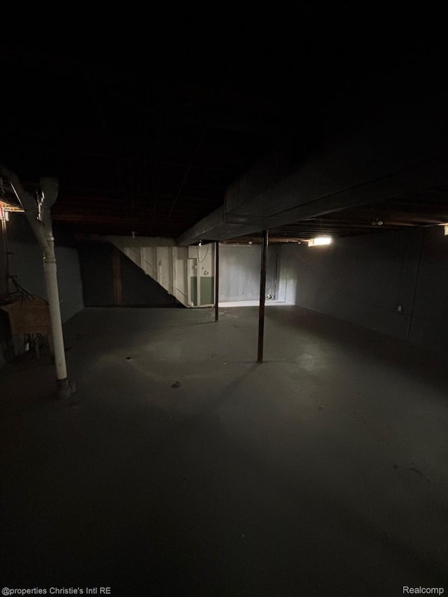 19627 Algonac St, Detroit, MI 48234 - view of unfinished below grade area