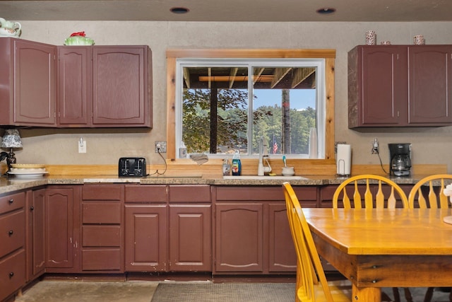 376 Highview Rd, Traverse City, MI 49696 - kitchen with a sink and light countertops