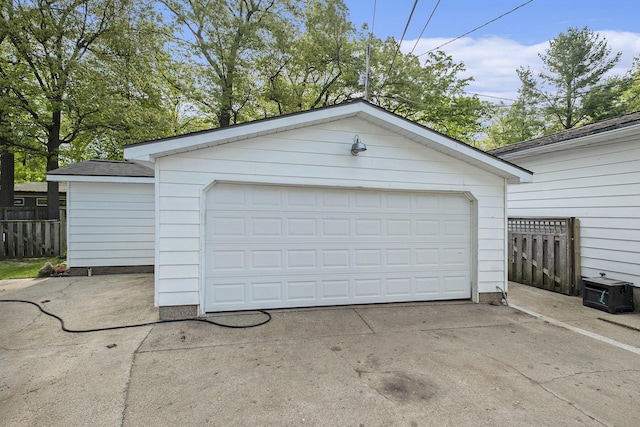 13774 Chrysler St NE, Gowen, MI 49326 - view of detached garage