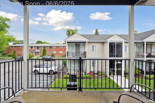 307 N Eton St, Birmingham, MI 48009 - balcony with a residential view
