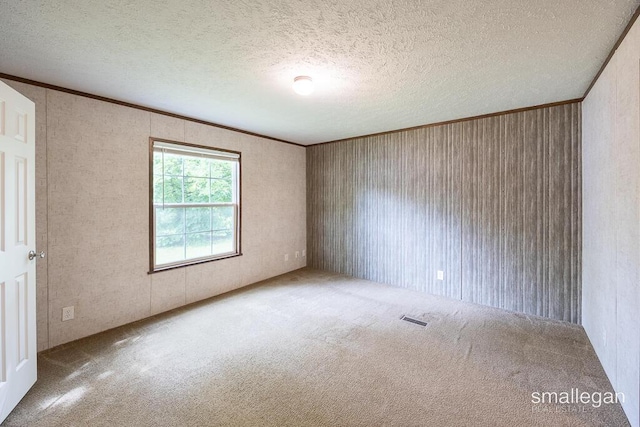229 Spear St SW, Grand Rapids, MI 49548 - carpeted empty room featuring crown molding