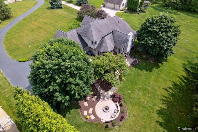 3468 High Hillcrest Dr, Howell, MI 48843 - view from above of property
