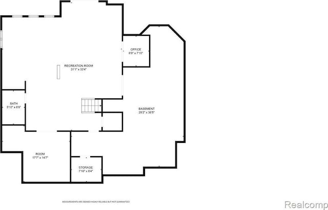 3468 High Hillcrest Dr, Howell, MI 48843 - home floor plan