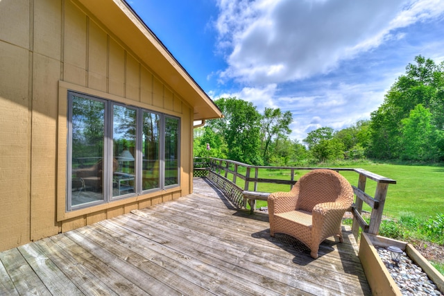 4470 Peach Ridge Ave NW, Grand Rapids, MI 49544 - deck with a yard
