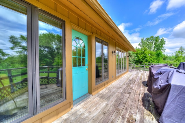 4470 Peach Ridge Ave NW, Grand Rapids, MI 49544 - view of wooden terrace