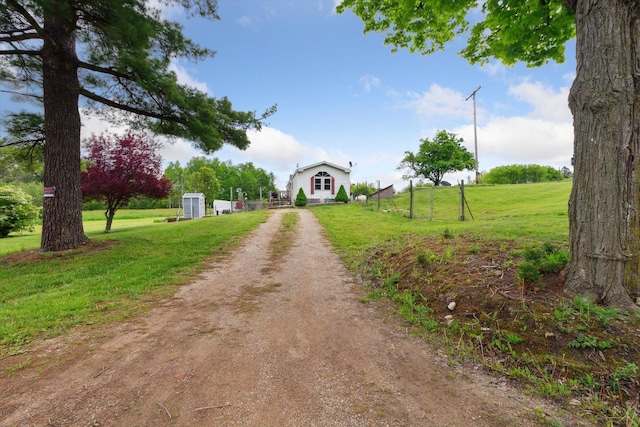 15250 142nd Ave, Big Rapids, MI 49307 - view of dirt / gravel road